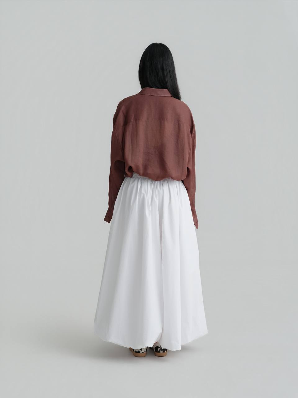 A-Line Maxi Skirt