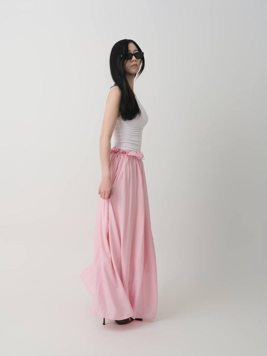 VOLUME MAXI SKIRT