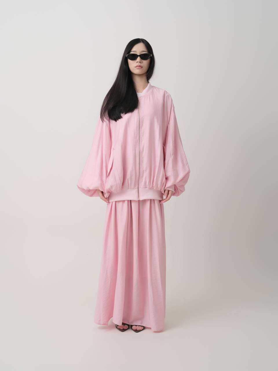 VOLUME MAXI SKIRT