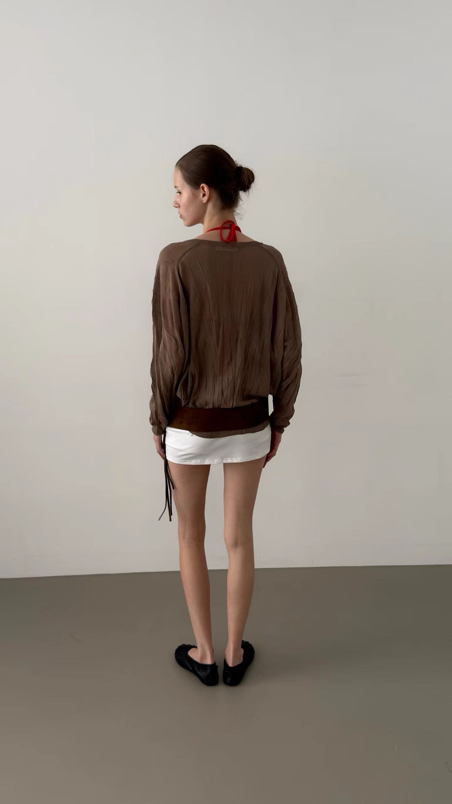 Sheer Lightweight Knit Sweater