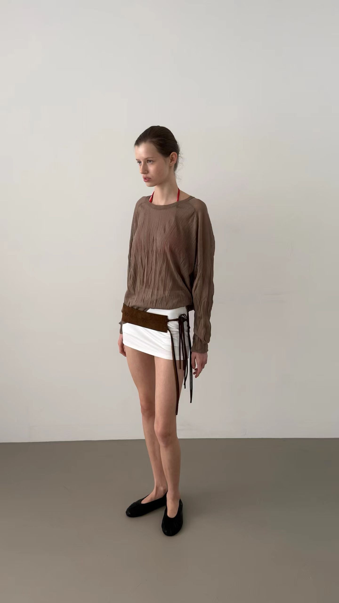 Sheer Lightweight Knit Sweater