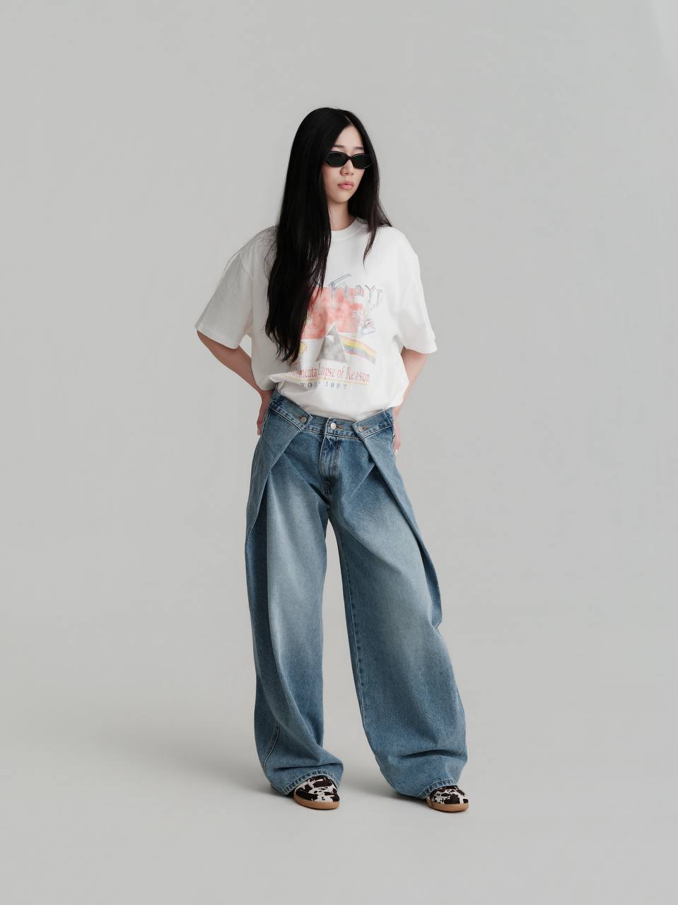 Adjustable Transform Denim Pants
