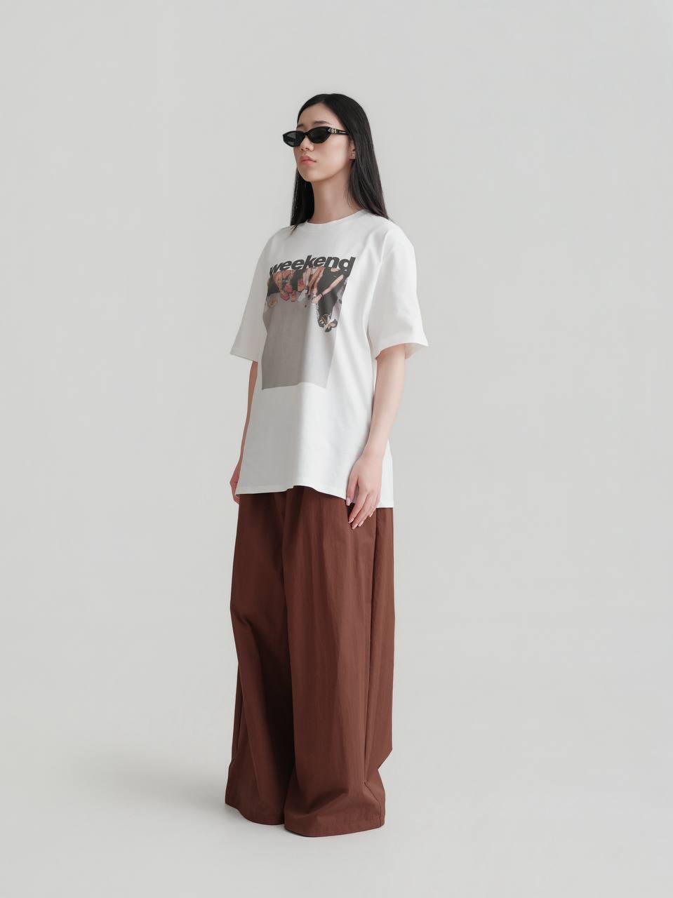 Weekend Graphic Oversized T-Shirt