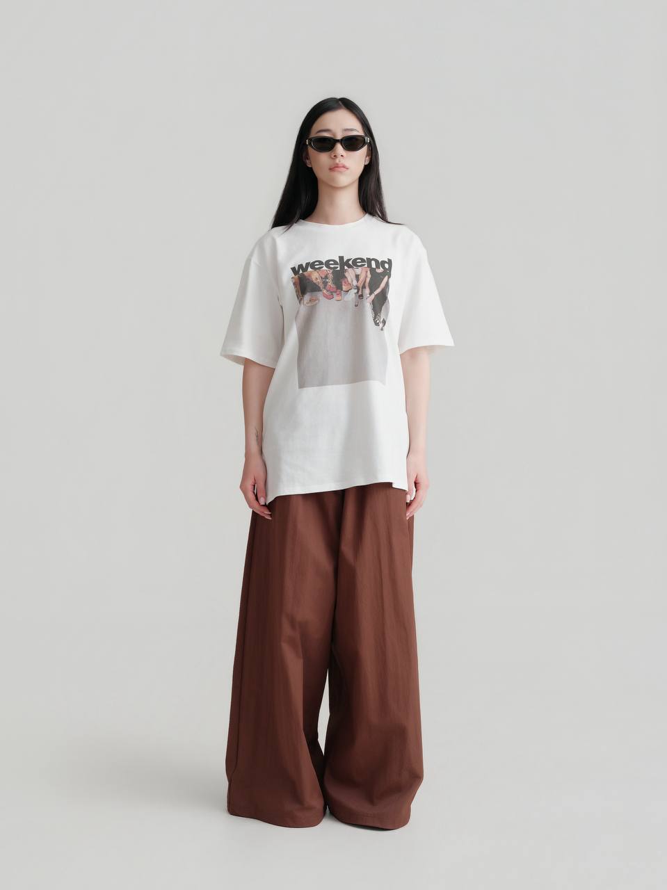Weekend Graphic Oversized T-Shirt