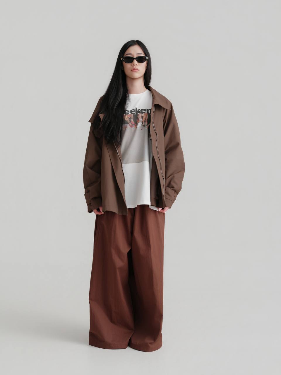 Cropped Trench Jacket