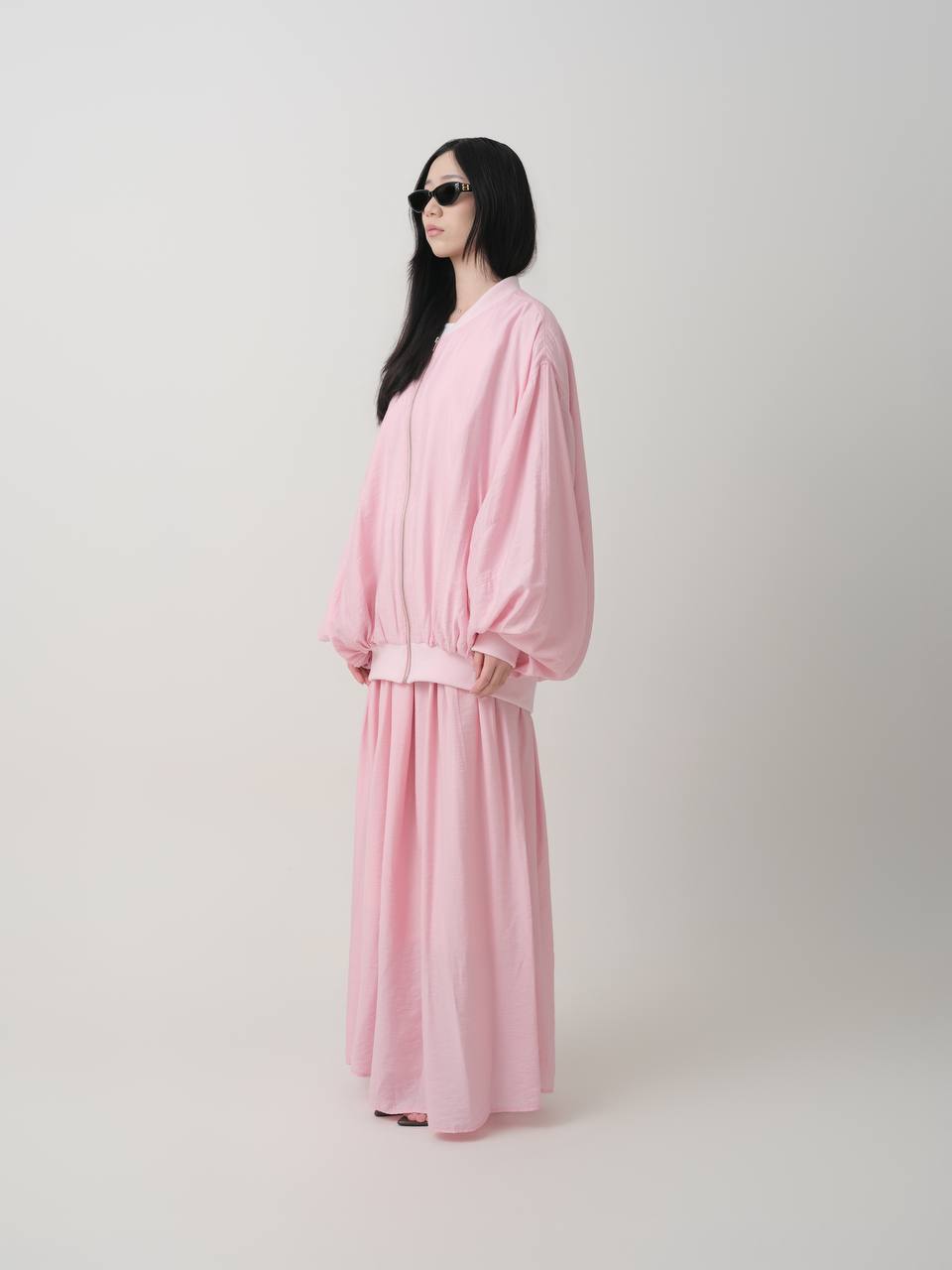 VOLUME MAXI SKIRT
