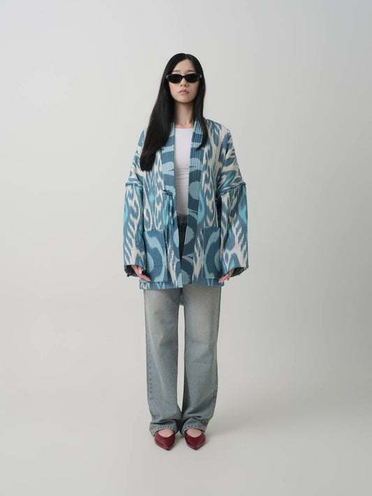 MARGILAN PATCHWORK IKAT JACKET