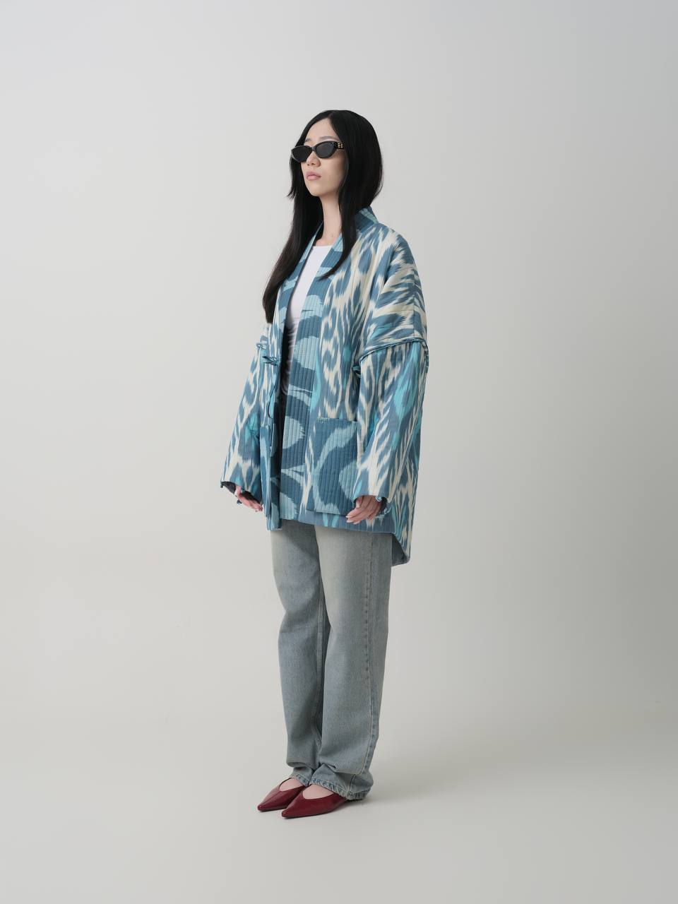 MARGILAN PATCHWORK IKAT JACKET