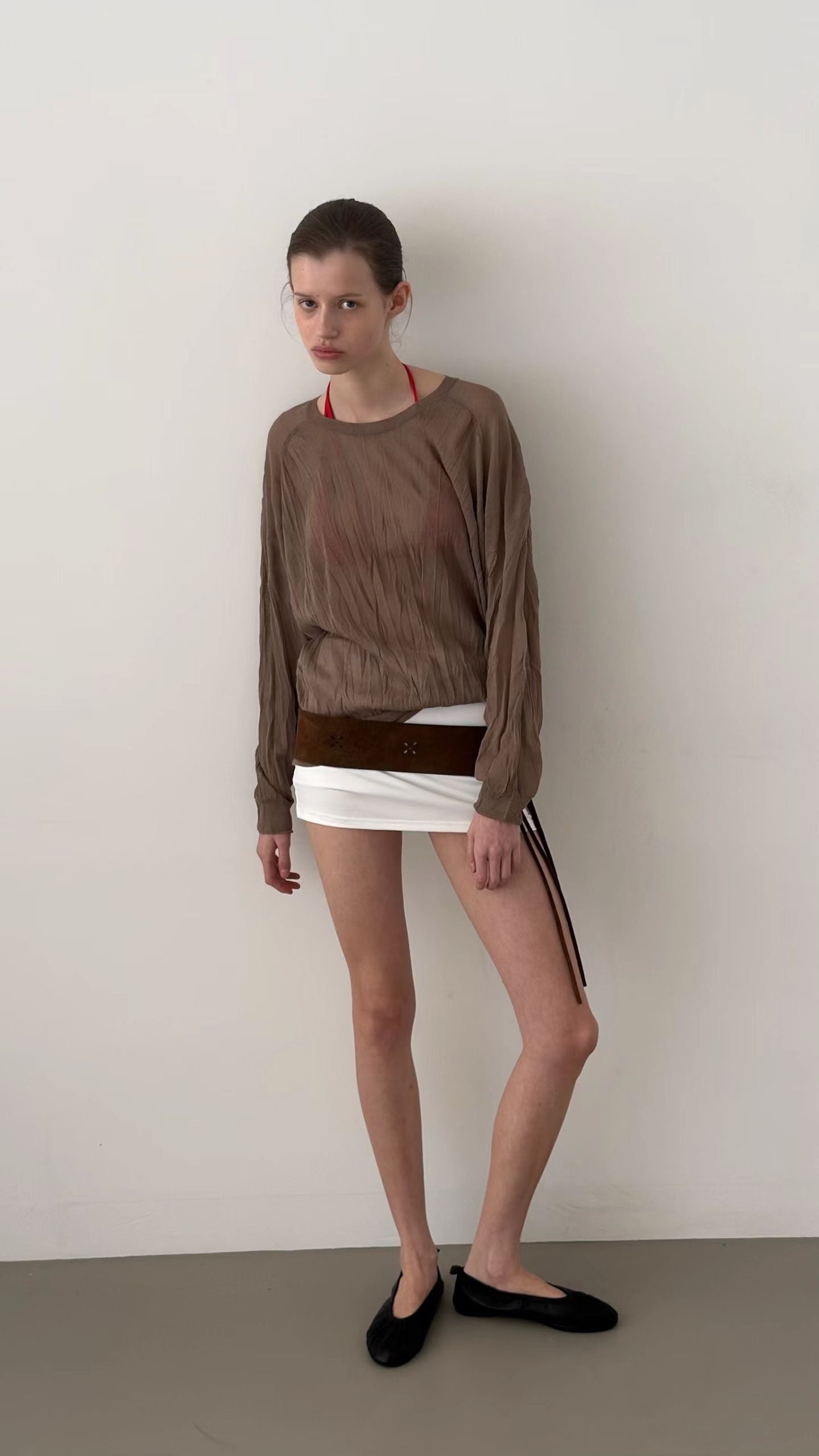 Sheer Lightweight Knit Sweater